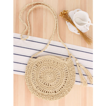 Beige-Tassel Style